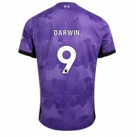 Camiseta Liverpool Darwin Nunez #9 Tercera Equipación Replica 2023-24 mangas cortas